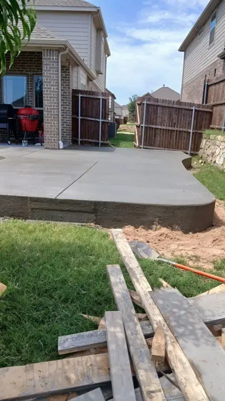 Concrete Patio